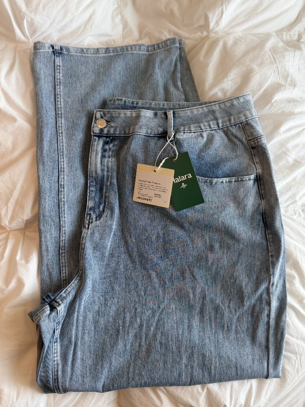 Halara 2X High Waisted Straight Leg Jeans